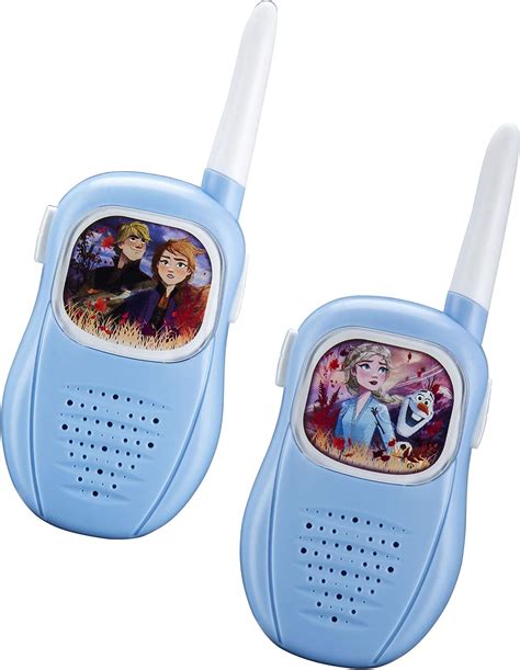 Frozen 2 Walkie Talkies for Kids, 2 Way Radio Long Range with character graphics and styling ...