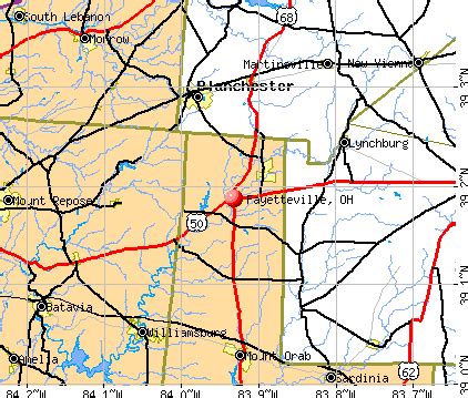 Fayetteville, Ohio (OH 45118) profile: population, maps, real estate, averages, homes ...