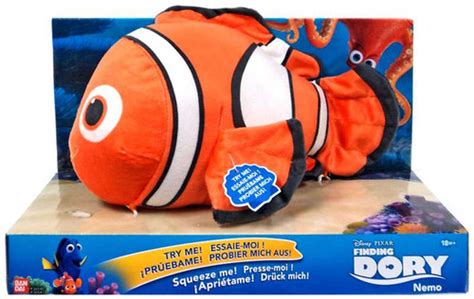 Disney Pixar Finding Dory Nemo 10 Talking Plush Bandai America - ToyWiz