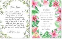 FREE Custom Baby Shower Thank You Notes | 101 Different Designs