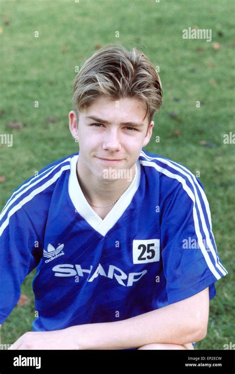 Young david beckham hi-res stock photography and images - Alamy