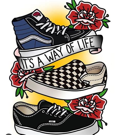 Vans Shoe Tattoo