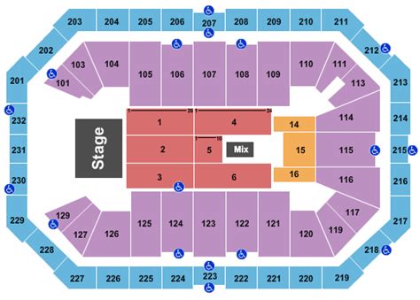 Dickies Arena Seating Chart & Maps - Ft Worth