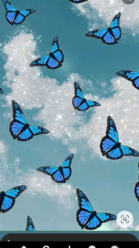 super color | Blue butterfly wallpaper, Butterfly wallpaper, Butterfly ...