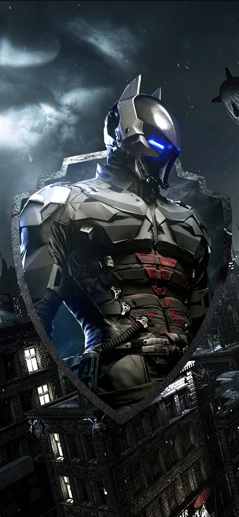 1242x2688 Batman Arkham Knight X Warner Bros 4k Iphone XS MAX HD 4k ...