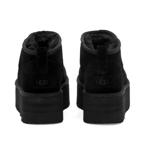 UGG Classic Ultra Mini Platform Black | END.