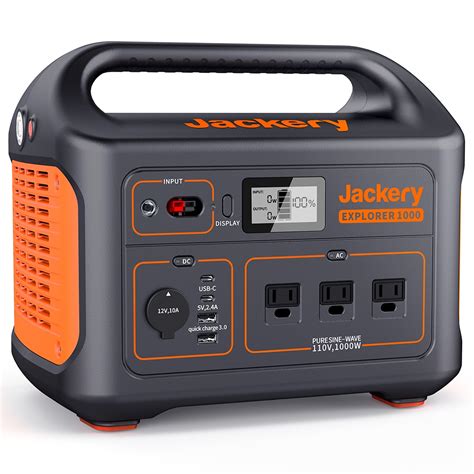 Jackery Explorer 1000W Portable Power Station | The Home Depot Canada