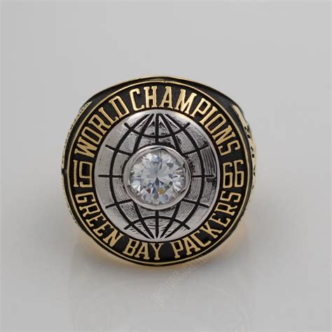 1966 Super Bowl I Green Bay Packers Championship Ring – Best ...