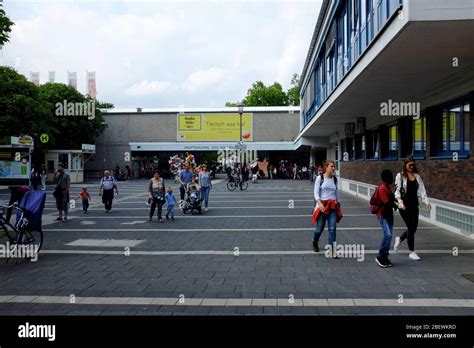 The entrance of Cologne Zoo with visitors.Cologne.Germany Stock Photo - Alamy