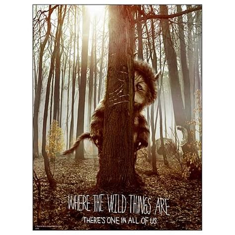 Where The Wild Things Are Movie Poster Fabric Poster