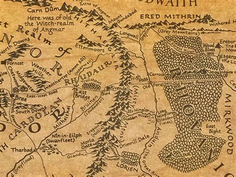 Hobbit Shire Map