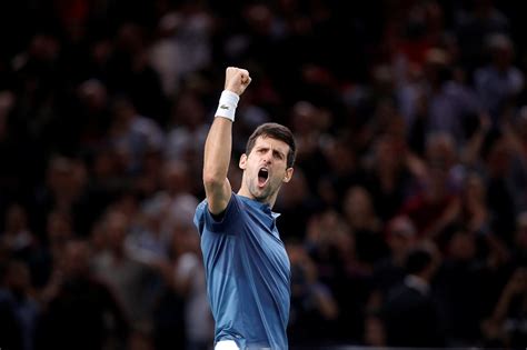 'One of my best': Djokovic edges Federer in Paris Masters thriller ...