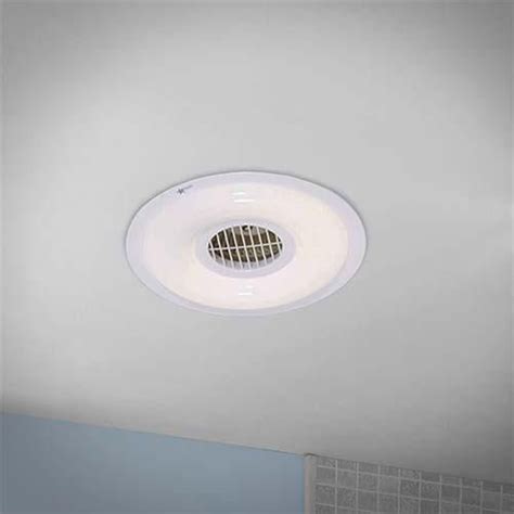 Round Bathroom Extractor Fan & Light | Bathroom extractor fan, Fan light, Bathroom exhaust fan light