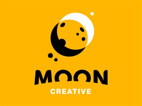 Moon Animated Logo | Logo design creative, Logo design inspiration ...