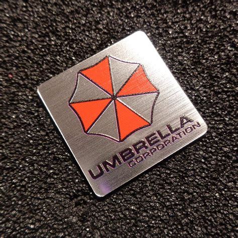 Umbrella Corporation Logo Label Decal Case Sticker Badge | Etsy