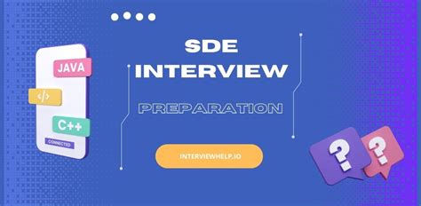 SDE interview preparation - tips