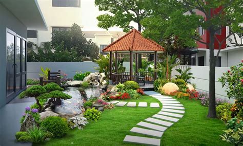 10 Inspirasi Dekorasi Taman Minimalis Depan Rumah - Parboaboa