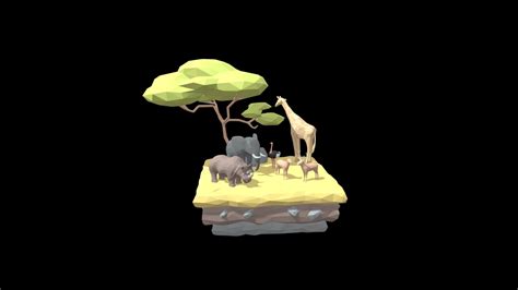 Low Poly Animals - 3D model by Will.Hsu [85e7736] - Sketchfab