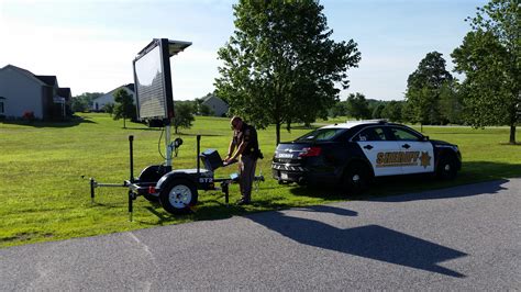 CCSO Purchases New Radar Speed Trailers | Charles County Sheriff's Office