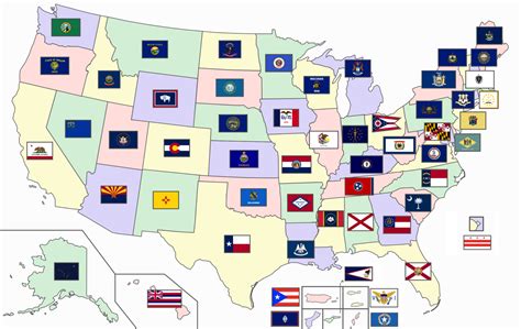 United States Territories World Map