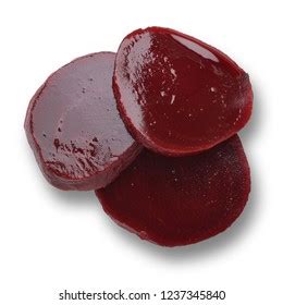 Pickled Beetroot Slices On White Background Stock Photo 1237345840 | Shutterstock