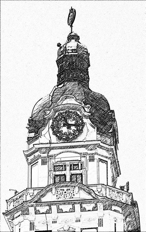 Clock Tower Drawing - How To Draw A Clock Tower | Dekorisori