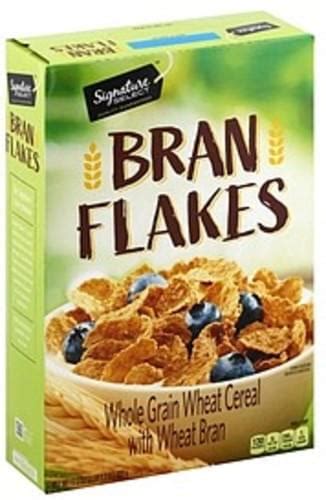 Signature Select Bran Flakes Cereal - 17.3 oz, Nutrition Information ...