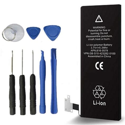 Apple iPhone 5S Battery Replacement With Tools - Batteries and Ink