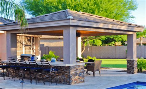 Ramada: How to Build & Building Plans in Phoenix, AZ Backyard Decor ...