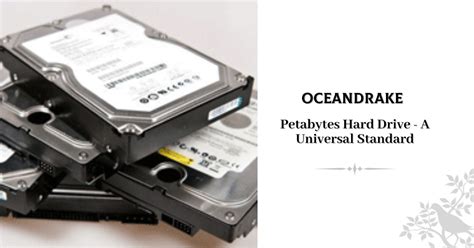 Petabytes Hard Drive - A Universal Standard - OCEAN DRAKE