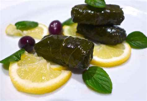 Greek Dolmades recipe (Stuffed Vine/ Grape Leaves Dolmathes) - My Greek Dish