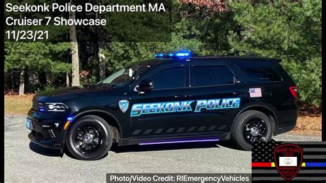 Seekonk Police Department MA Cruiser 7 Showcase - YouTube