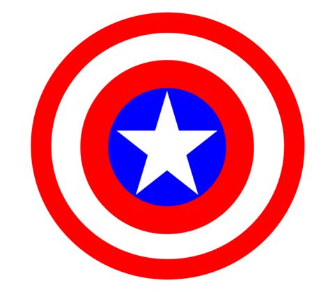 Logo capitán america, Escudo capitan america, Capitan america dibujo