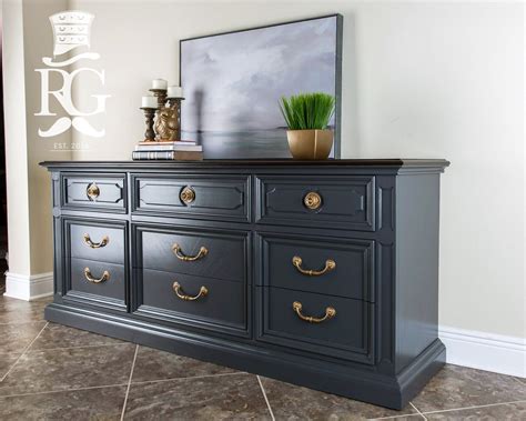 Queenstown Gray 9 Drawer Dresser | General Finishes Design Center