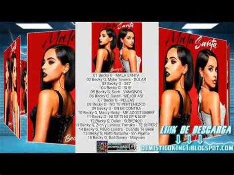 Becky G - MALA SANTA (Album) (2019) - YouTube