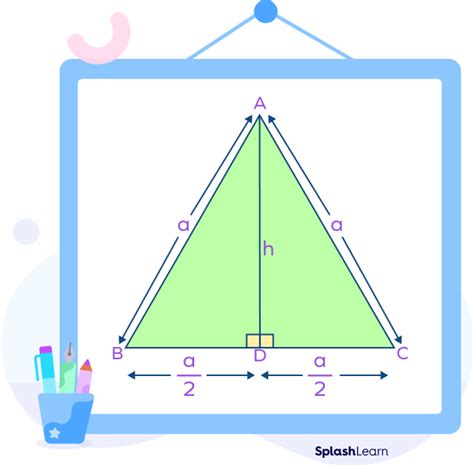 Area of Equilateral Triangle - Formula, Derivation & Examples