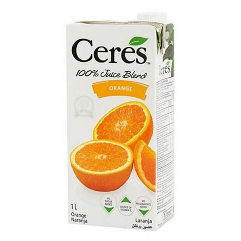 Ceres 100% Orange Juice 1000ml