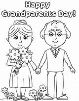 Grand Parents Day Coloring Pages sketch template