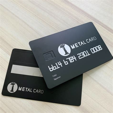 Blank design best metal credit cards