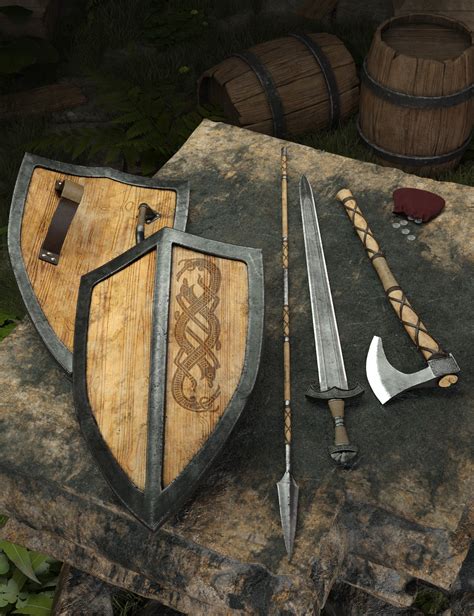 Viking Weapons Collection | Daz 3D