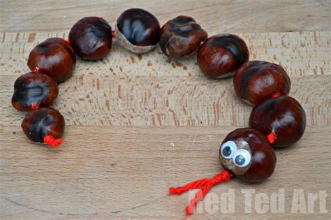 Conker Crafts - Red Ted Art's Blog