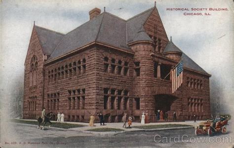 Historical Society Building Chicago, IL Postcard