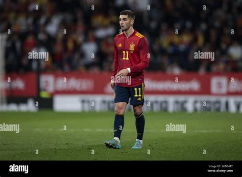 11 Ferran Torres of Spain during the International Friendly match between Spain and Albania at ...