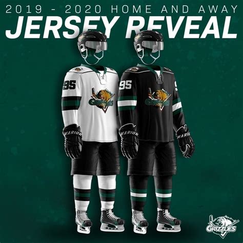 Utah Grizzlies (ECHL) 19-20 Jerseys. Definitly going to have to buy one of these. : r/hockeyjerseys