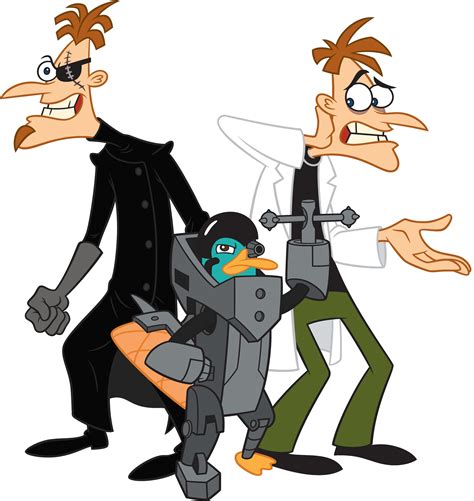 Image - 2d-doof-group.png - Phineas and Ferb Wiki - Your Guide to Phineas and Ferb