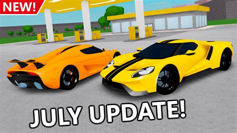 JULY UPDATE! - Car Dealership Tycoon (ROBLOX) - YouTube