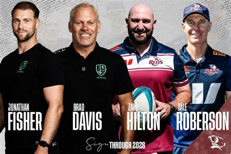 Queensland Rugby announce 2024 Reds coaching staff | Ultimate Rugby ...