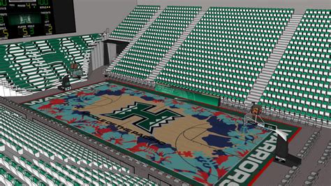 Hawaii Concept Basketball Arena | 3D Warehouse