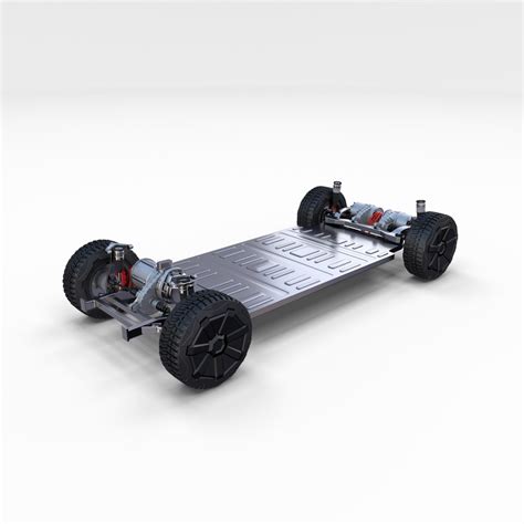 3D tesla cybertruck chassis - TurboSquid 1505965