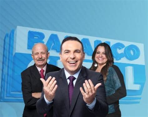 Record TV quer que o "Balanço Geral" tenha picos liderança - Bastidores ...